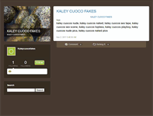 Tablet Screenshot of kaleycuocofakes.typepad.com