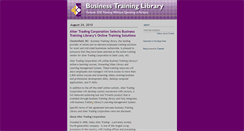 Desktop Screenshot of employeetraining.typepad.com