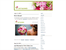 Tablet Screenshot of just-bloomed.typepad.com
