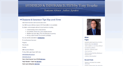 Desktop Screenshot of businessinsurancetips.typepad.com