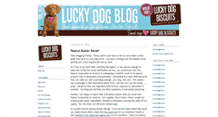 Desktop Screenshot of luckydogbiscuits.typepad.com