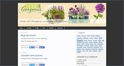 Desktop Screenshot of greenandgorgeous.typepad.com