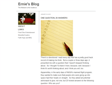 Tablet Screenshot of erniemosteller.typepad.com