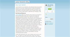 Desktop Screenshot of laytontamberlin.typepad.com