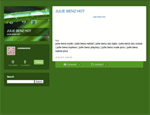 Tablet Screenshot of juliebenzhot.typepad.com