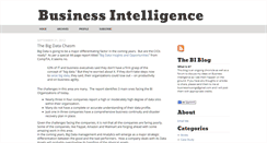 Desktop Screenshot of businessintelligence.typepad.com