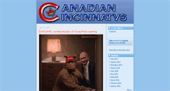 Desktop Screenshot of canadiancincinnatus.typepad.com