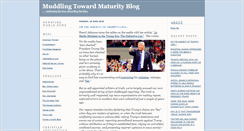 Desktop Screenshot of muddlingtowardmaturity.typepad.com