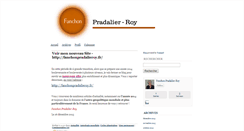 Desktop Screenshot of fanchonpradalier.typepad.com