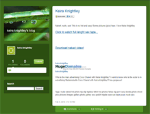 Tablet Screenshot of keiraknightleyin.typepad.com
