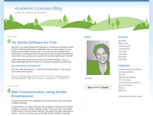 Tablet Screenshot of academiclicenses.typepad.com