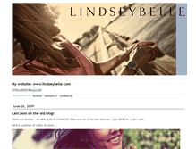 Tablet Screenshot of lindseybelle.typepad.com