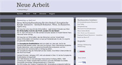 Desktop Screenshot of neuearbeit.typepad.com