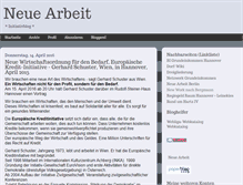 Tablet Screenshot of neuearbeit.typepad.com