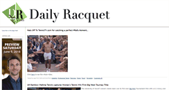 Desktop Screenshot of dailyracquet.typepad.com