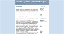 Desktop Screenshot of casemanagement.typepad.com