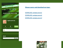 Tablet Screenshot of angelinajoliesexystill.typepad.com