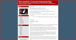 Desktop Screenshot of nicksaalfeld.typepad.com