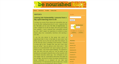 Desktop Screenshot of benourished.typepad.com
