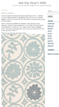 Mobile Screenshot of nothevicarswife.typepad.com
