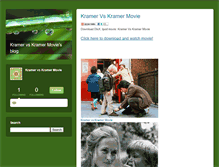 Tablet Screenshot of kramervskramermoviemethods.typepad.com