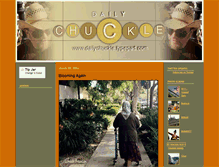 Tablet Screenshot of dailychuckle.typepad.com