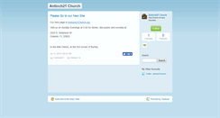 Desktop Screenshot of antioch21.typepad.com