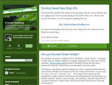 Tablet Screenshot of emeraldweddings.typepad.com