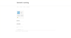 Desktop Screenshot of bennettrunning.typepad.com