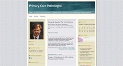 Desktop Screenshot of primarycarepathologist.typepad.com