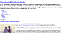 Desktop Screenshot of ftlauderdalefloridaestateplanning.typepad.com