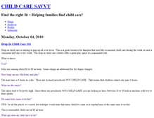 Tablet Screenshot of childcaresavvy.typepad.com