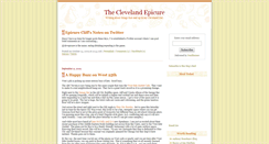 Desktop Screenshot of clevelandepicure.typepad.com