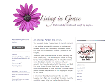 Tablet Screenshot of livingingrace.typepad.com