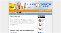 Desktop Screenshot of lastminutecabs.typepad.com