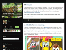 Tablet Screenshot of limegreenlife.typepad.com