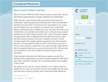 Tablet Screenshot of consideredresponse.typepad.com