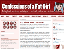 Tablet Screenshot of confessionsofafatgirl.typepad.com
