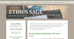 Desktop Screenshot of ethicssage.typepad.com