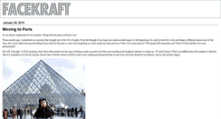 Desktop Screenshot of facekraft.typepad.com