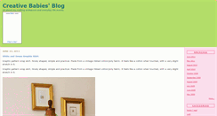 Desktop Screenshot of creativebabies.typepad.com