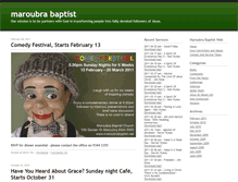 Tablet Screenshot of maroubrabaptist.typepad.com