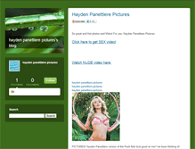 Tablet Screenshot of haydenpanettierepicturessubsume.typepad.com