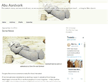 Tablet Screenshot of abuaardvark.typepad.com