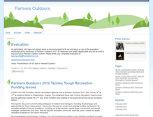 Tablet Screenshot of partnersoutdoors.typepad.com