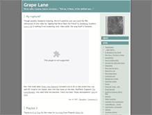 Tablet Screenshot of grapelane.typepad.com