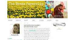 Desktop Screenshot of brasspaperclip.typepad.com