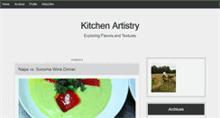Desktop Screenshot of kitchenartistry.typepad.com
