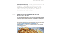 Desktop Screenshot of foodmuseum.typepad.com