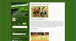 Desktop Screenshot of canecreekfarm.typepad.com
